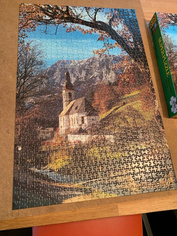 Zwei Puzzle 1000 Teile von Schmidt sehr guter Zustand in Rösrath