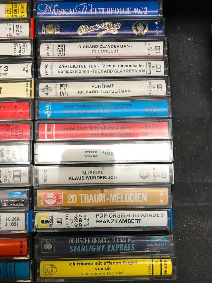 Cassetten, Tapes 125 Stück in Ruppichteroth