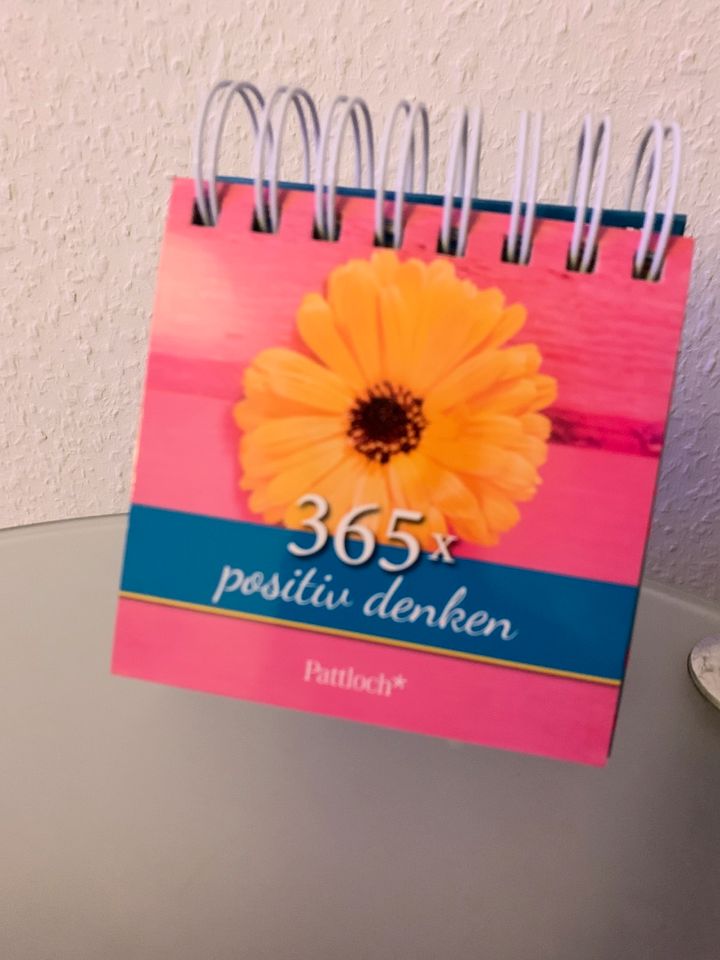 365x positiv denken, Kalender, Pattloch, gut erhalten in Wendeburg