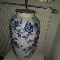 Porzellanlampe sehr Groß und selten. aus Selb in Weiß Blau Top Baden-Württemberg - Straubenhardt Vorschau