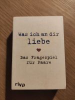 Was ich an dir liebe Fragespiel für Paare Freiburg im Breisgau - Vauban Vorschau