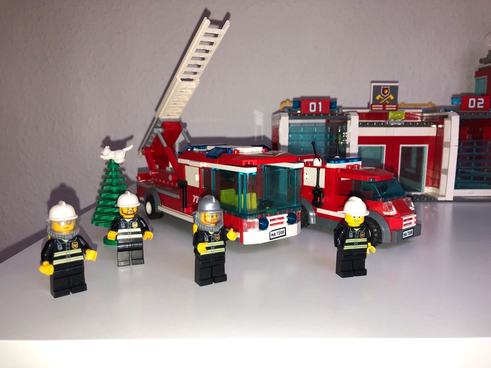 LEGO 7208 Große Feuerwehr Station in Köln Vogelsang