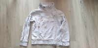 SweatShirt grau 128 mit Glitzer Sternen Bayern - Germering Vorschau