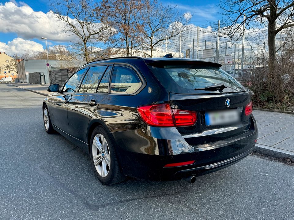 BMW 318d F31 Automatik Sport Line Panoramadach in Nürnberg (Mittelfr)