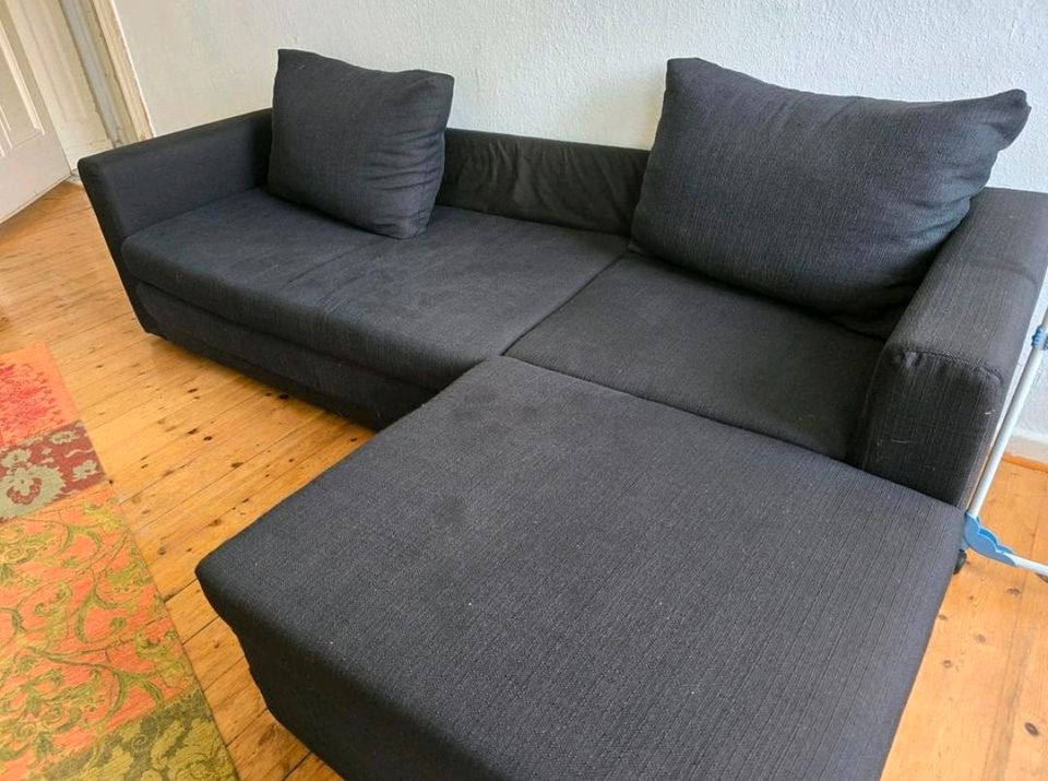 Sofa Couch mit Recammiere Höffner 220 cm breit in Berlin