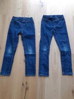Set 2 Jeans, Jeggins, Gr. 140, blau Hessen - Mainhausen Vorschau