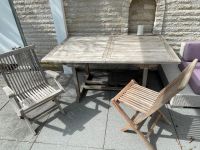 Terrassenmöbel Teakholz mit 6 Stühlen, Teakholztisch Kr. München - Grünwald Vorschau