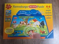 Ravensburger 3 x Puzzle elekteonisch Tiere Bauernhof Bayern - Westendorf Vorschau