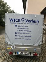 Verleihe Vermiete Pkw Anhänger Hochlader Umzug Transport Plane Bayern - Gammelsdorf Vorschau