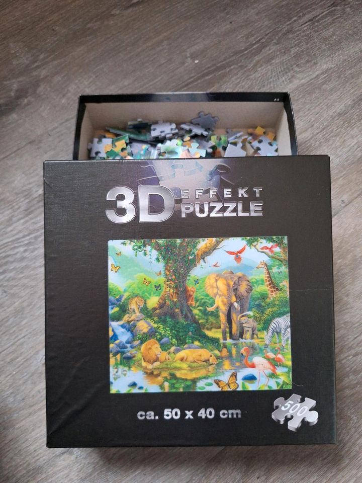 3D Puzzle 500Teile gegen 3 H Milch in Weinsberg