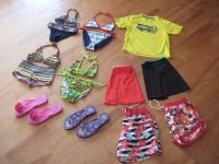 TOP !!! 11 x Bikini,Bade-Shorts,-Rock,Flip Flops Gr.140-164 Bochum - Bochum-Ost Vorschau