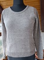 VILA warmer Damen Pullover Gr.38/40 M grau/beige, neuwertig Baden-Württemberg - Stutensee Vorschau