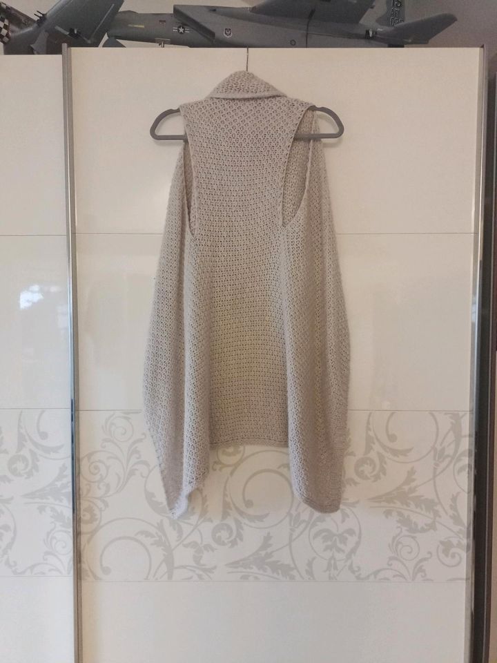 Chilli Ärmellose Strickweste Cardigan Damen Italienische Mode in Rott am Inn