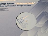 Vinyl Maxi Deep Touch - Want Me Back Kr. München - Haar Vorschau