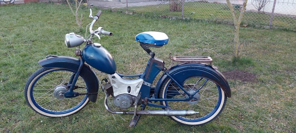 Simson SR2 Dunkelblau Bj. 1959 Selten DDR in Waltershausen