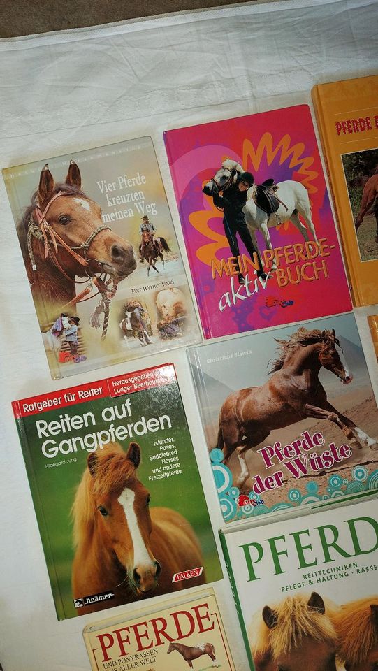 Pferde-Bücher Konvolut (9 Bücher) in Kulmbach
