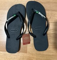 Havaianas schwarz mit Brasil Logo Hessen - Kassel Vorschau