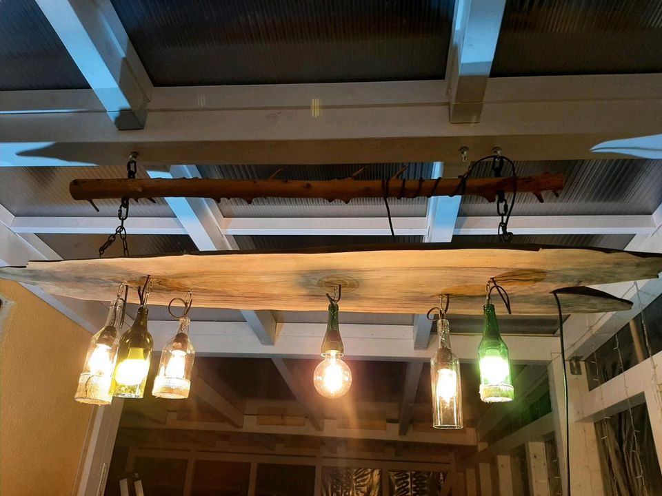 Deckenlampe/ Rustikal Unikat in Winterstein