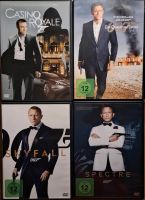 4 DVDs - James Bond 007 - Daniel Craig - Reihe 1-4 - wie neu Nordrhein-Westfalen - Herten Vorschau