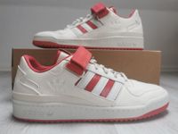 EU 46 - adidas Forum Low White Weiß Crew Red Rot | Herren Sneaker Nordrhein-Westfalen - Hürth Vorschau