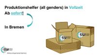 Produktionshelfer (all genders) in Vollzeit Bremen - Hemelingen Vorschau