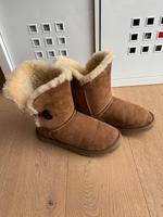 UGG Australia Lammfell Boots Beige Cognac Gr. 38 Rheinland-Pfalz - Erpel Vorschau