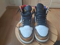 Air Jordan 1 mid SE orange wear away Baden-Württemberg - Nehren Vorschau