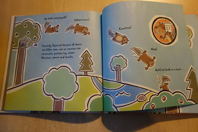 Kinderbuch Melanie Watt: Scaredy Squirrel englisch Eichhörnchen in Egelsbach