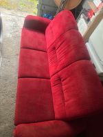 Couch mit Schlaffunktion Farbe Rot Brandenburg - Brandenburg an der Havel Vorschau