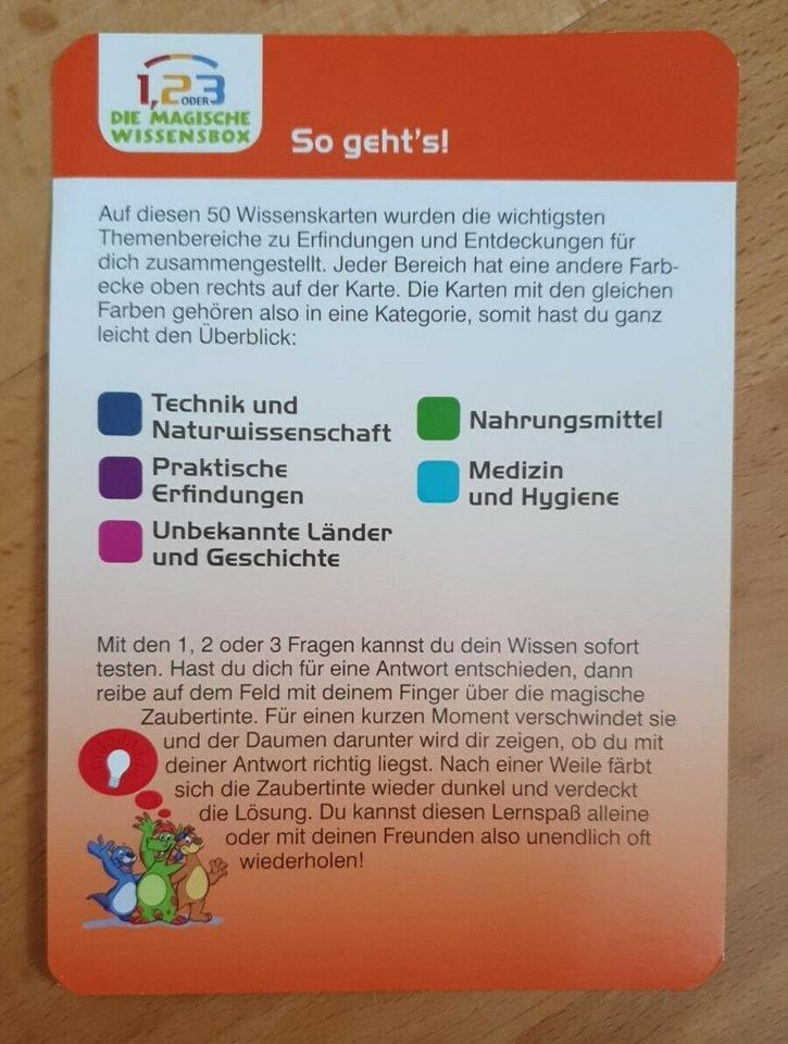 Die Magische Wissensbox Erfindungen & Entdeckungen wie neu in Michelstadt