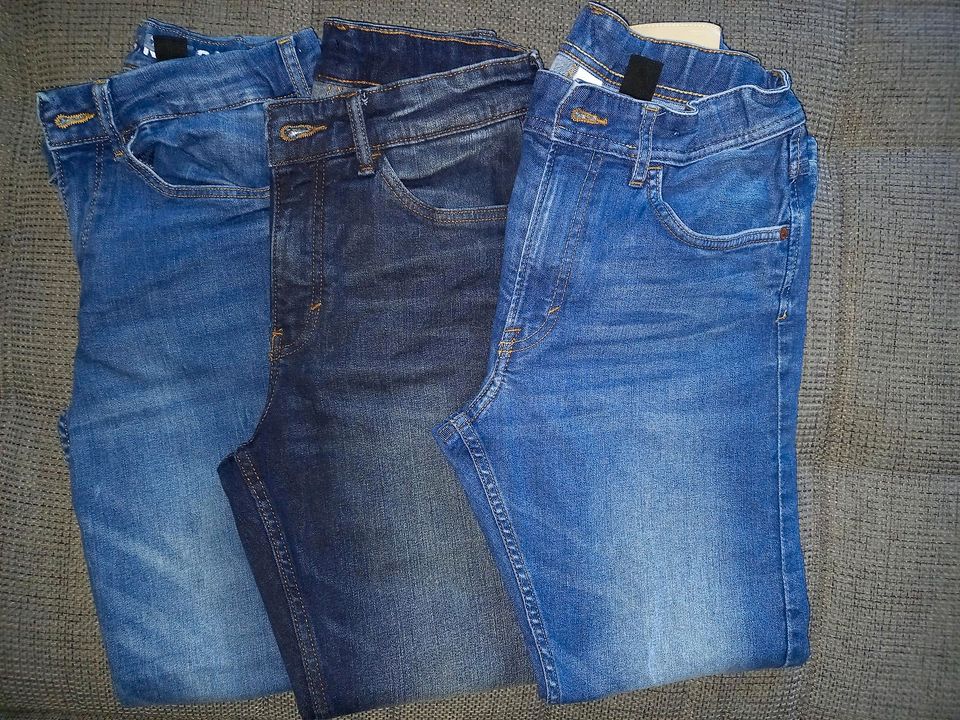 Jeans 3er Set H&M Gr. 158 in Weil am Rhein