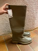 Zara Lederstiefel Stiefel Leder Grün 39 NEU Bayern - Germering Vorschau