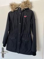 Hollister Damen Allwetterjacke in Schwarz - Gr. S - Fellkapuze Hessen - Calden Vorschau