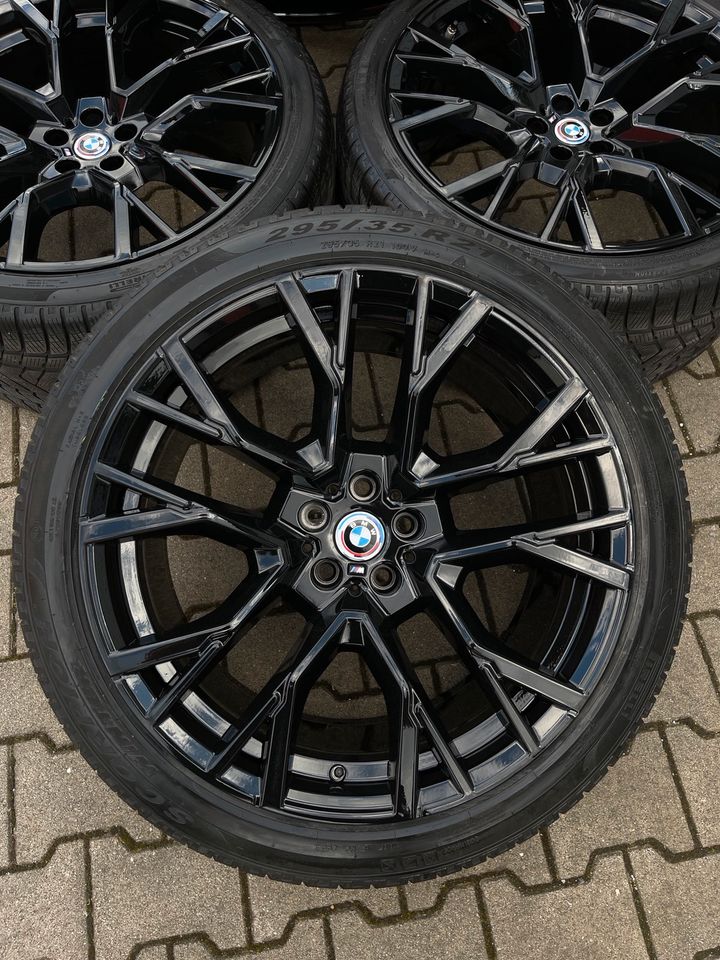 ❄️❄️❄️ Reifen Pirelli BMW Performance M809 Winterräder Winterkompletträder Winter Winterreifen 21/22 Zoll X5M F95 LCI X6M F96 RDCi Felgen Facelift in Bottrop