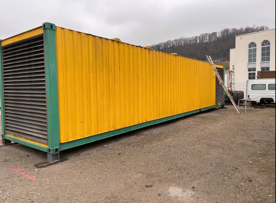 Cummins 1450 KVA Stromaggregat BHKW Notstromaggregat in Gundelsheim