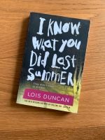 Roman „I know what you did Last Summer“ von Lois Duncan Bayern - Rosenheim Vorschau