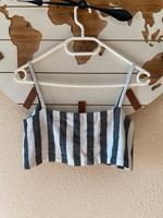 Pull&Bear Crop Top Oberteil gestreift grau weiß Rheinland-Pfalz - Worms Vorschau