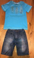 Esprit Short Jeansshort und Shirt Gr.110 Bayern - Hausen Vorschau