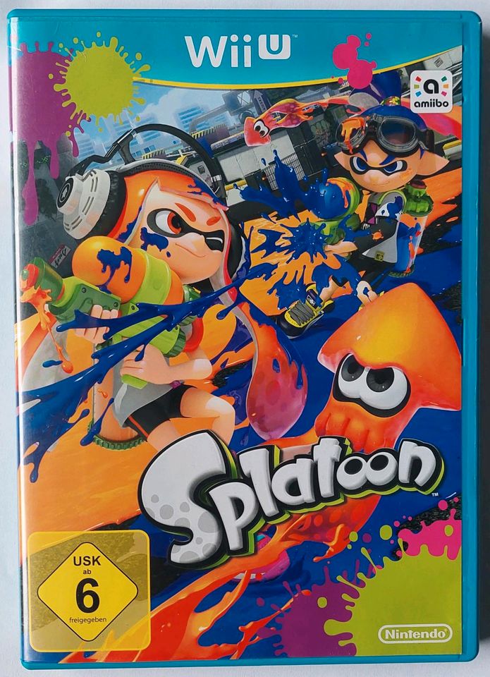 Nintendo Wii U Spiel Splatoon in Schechingen