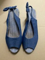 Damen Jeans Sandalen Größe 39 einmal getragen Schleswig-Holstein - Neumünster Vorschau