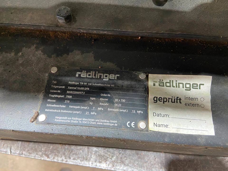 Rädlinger Tilt 90 / HS08 in Polch