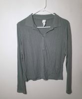 H&M Langarmshirt mit Kragen Gr. M in mint Farbe Saarland - Homburg Vorschau