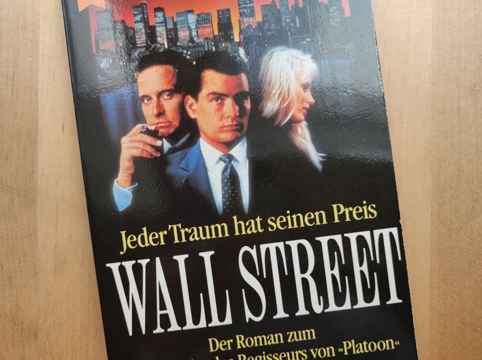 "Wall Street", München, 1988, Buch zum Film, Heyne! in Leipzig