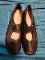 ARA Leder Schuhe Ballerina Luftpolster Sohle Gr. 6 39 schwarz Niedersachsen - Hameln Vorschau