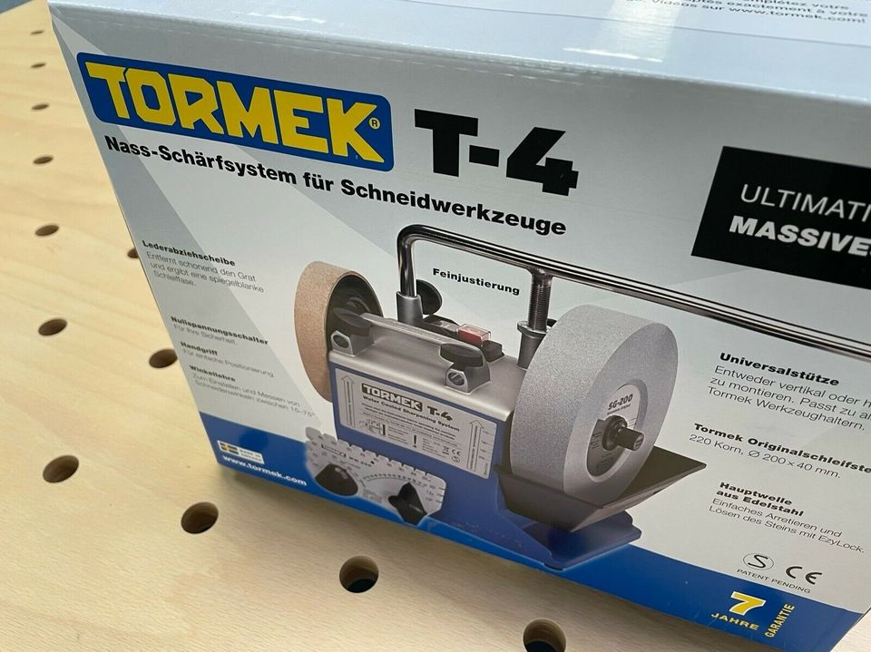 TORMEK Nassschleifmaschine T-4 Set Ausf.#Matthies #Drechselbedarf in Bruchsal