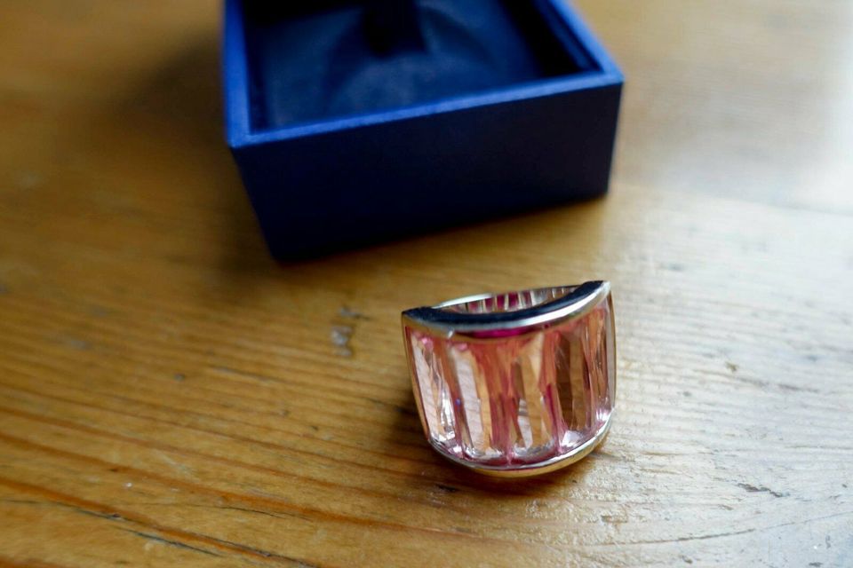 Swarovski Ring Pink in Kamen