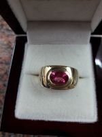 Ring Shimoyo Rubellit Unisex 750 Gelbgold Größe 20 Bielefeld - Brackwede Vorschau