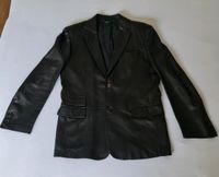 Vintage Gucci Leder Sakko Jacke Schwarz Gr.52 Nordrhein-Westfalen - Mettmann Vorschau