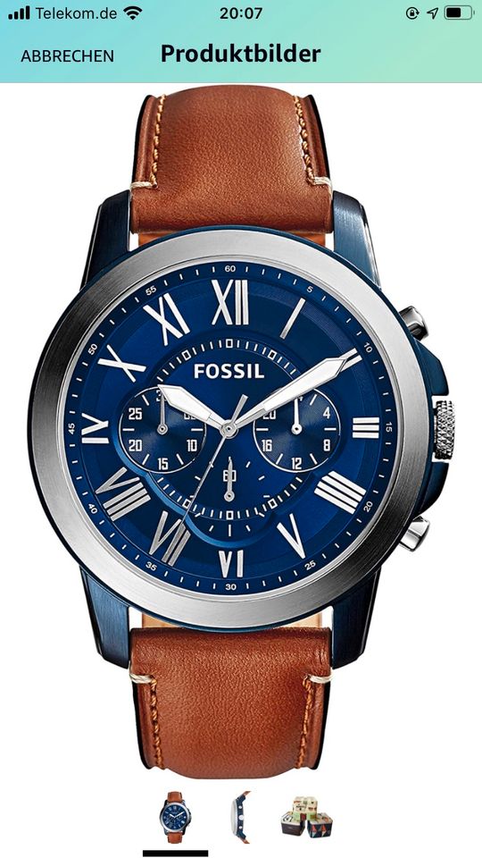 Herren Fossil Armbanduhr FS5151 in Lingen (Ems)