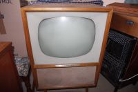 Schrankfernseher Röhrenfernseher DDR 60er ca. 1960 Deko Rafena Sachsen-Anhalt - Blankenburg (Harz) Vorschau